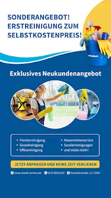 Foto von Cleanit Services | Gebäudereinigung & §45 SGB XI