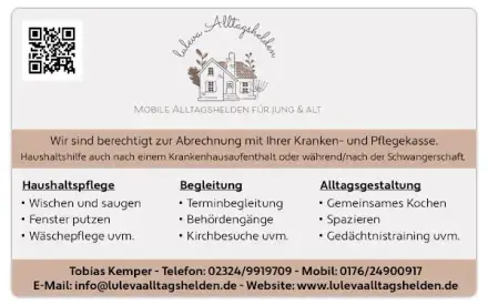 Foto von Luleva Alltagshelden - Ihr mobiler Alltagsbegleiter in Sprockhövel, Hattingen und Umgebung