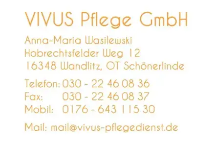 Foto von VIVUS Pflege GmbH
